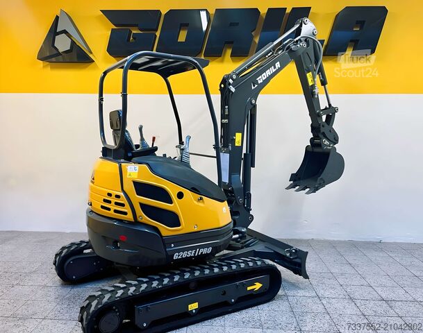 Mini-pelle Gorila G26SE I PRO