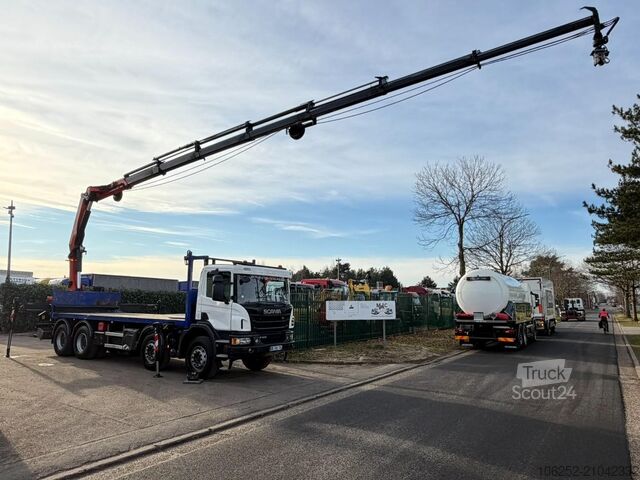 Dépanneuse Scania P410 8x4 + CRANE PALFINGER PK33002 F (7x) - RET...
