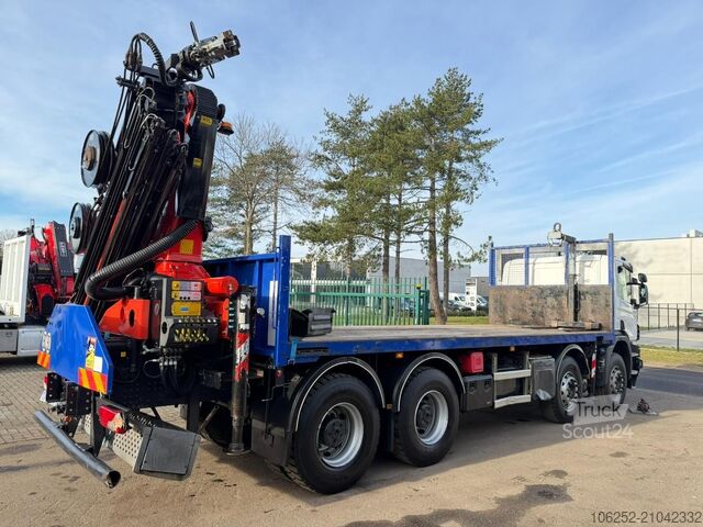 Dépanneuse Scania P410 8x4 + CRANE PALFINGER PK33002 F (7x) - RET...