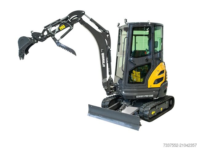 Mini-pelle Gorila G26SE I PRO CAB