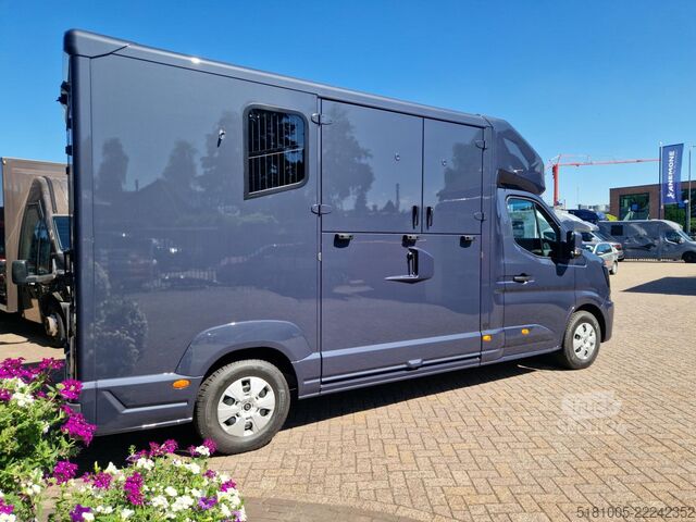 Zirgu transports Renault Master MTM S3 EXCLUSIVE ! Nieuw model paardenwa...