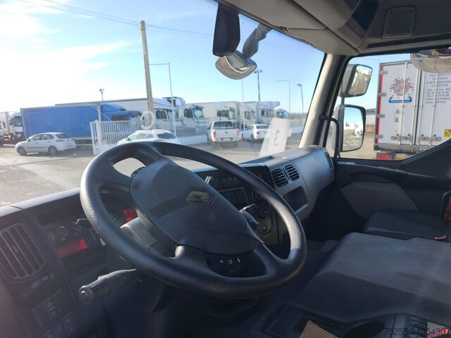 Plattewagen met zeil RENAULT 18.320 D WIDE EURO 6