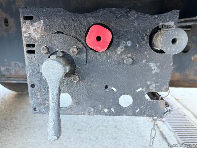 Véhicule utilitaire Krone 3 Achs Koffer Doppelstock Textilbleche BPW-ECO+