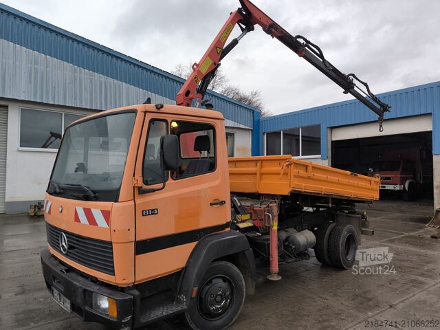 Three-sided tipper truck Mercedes-Benz 814 K