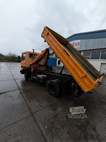 Three-sided tipper truck Mercedes-Benz 814 K