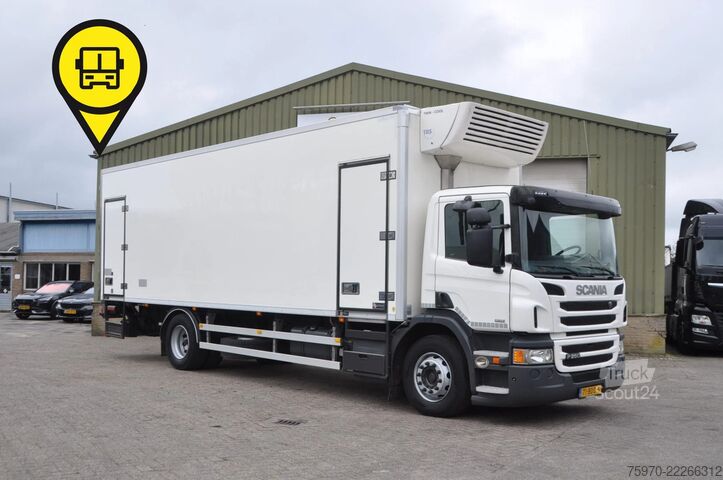 Kühl-/Tiefkühltransport Scania P250 ECF BOX + TRS TWIN-COOL + DHOLLANDIA