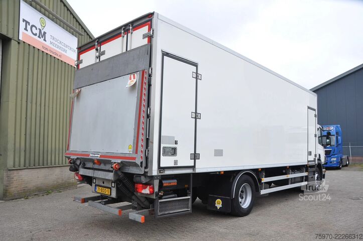 Kühl-/Tiefkühltransport Scania P250 ECF BOX + TRS TWIN-COOL + DHOLLANDIA