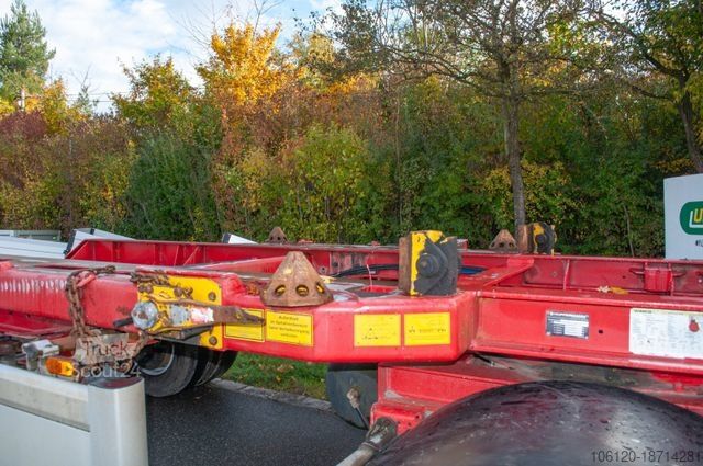 Afzetcontainer-aanhangwagen HÜFFERMANN ATL HMA Anhänger für Absetzbehälter