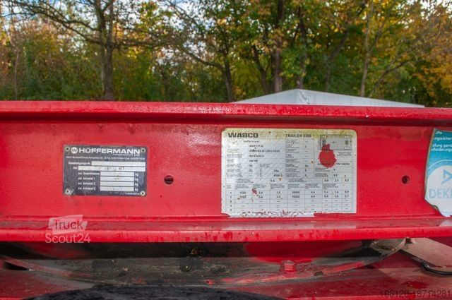 Afzetcontainer-aanhangwagen HÜFFERMANN ATL HMA Anhänger für Absetzbehälter