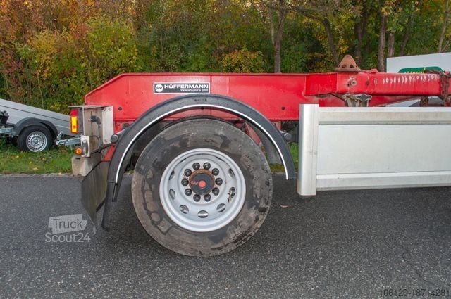 Afzetcontainer-aanhangwagen HÜFFERMANN ATL HMA Anhänger für Absetzbehälter