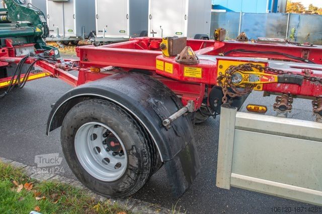 Afzetcontainer-aanhangwagen HÜFFERMANN ATL HMA Anhänger für Absetzbehälter