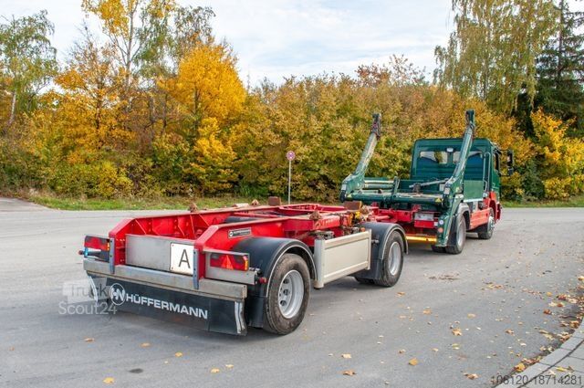 Afzetcontainer-aanhangwagen HÜFFERMANN ATL HMA Anhänger für Absetzbehälter