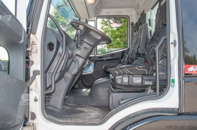 Fourgon pick-up IVECO Eurocargo ML75E Pritsche + Kran FASSI F65A Funk