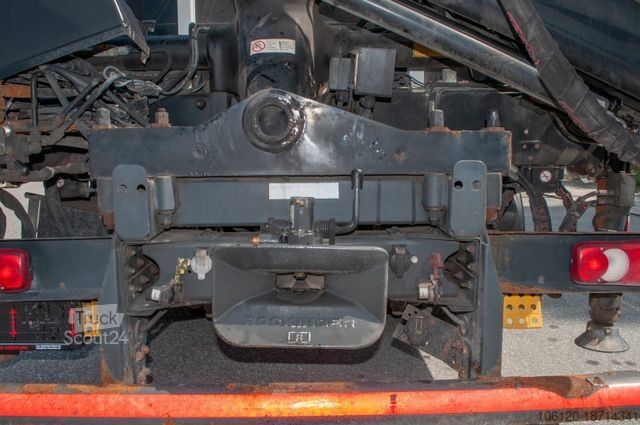 Fourgon pick-up IVECO Eurocargo ML75E Pritsche + Kran FASSI F65A Funk