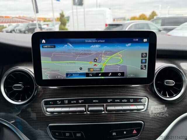 Yüksek tavanlı istasyon vagonu Mercedes-Benz V 250 AVANTGARDE ED AHK Tisch 6Sitze