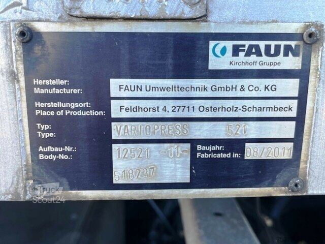 Мусоровоз Mercedes-Benz 2629 L Econic 6x2 Faun EEV