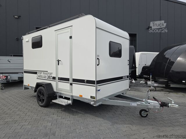 Rulotă/autocaravană trailershop TFS 360 Motorrad Reise Sport Camper Bett