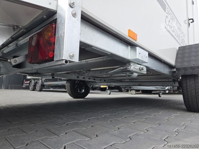 Rulotă/autocaravană trailershop TFS 360 Motorrad Reise Sport Camper Bett