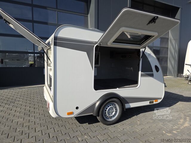 Rulotă/autocaravană trailershop TMC 25 Mini Tommy schlafen campen reisen