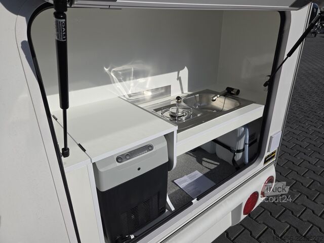 Rulotă/autocaravană trailershop TMC 25 Mini Tommy schlafen campen reisen