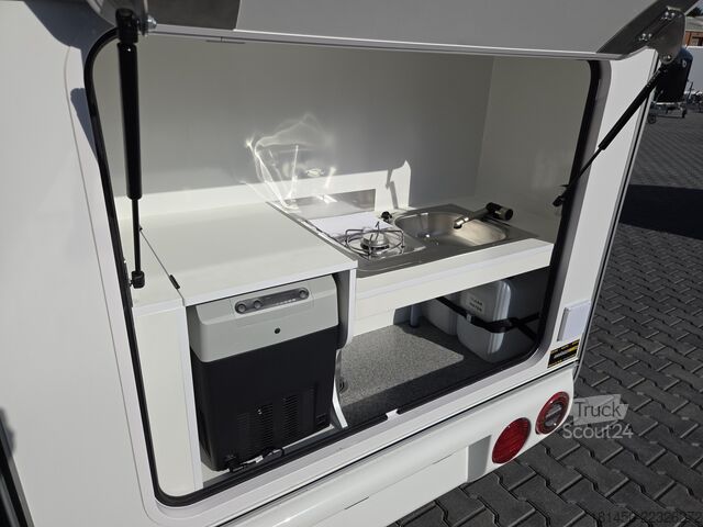 Rulotă/autocaravană trailershop TMC 25 Mini Tommy schlafen campen reisen