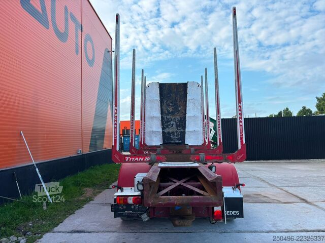 Tukin kuljettaja Mercedes-Benz Arocs 3263 8x4 FULL STEEL