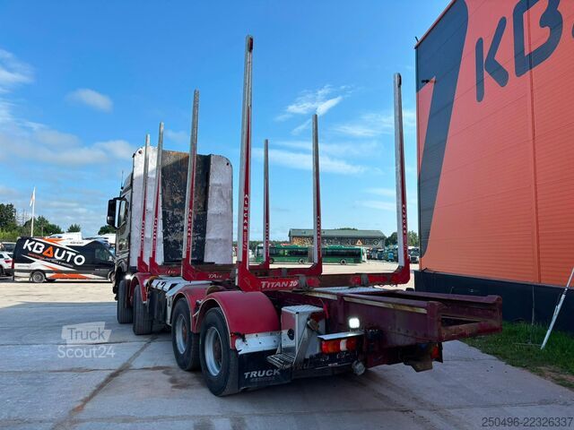Tukin kuljettaja Mercedes-Benz Arocs 3263 8x4 FULL STEEL