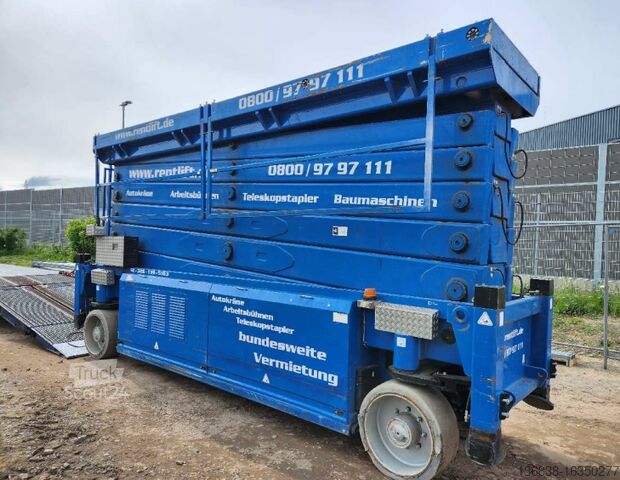 Scherenarbeitsbühne H.A.B. S320-12 E4WDS Elektro 32,50m