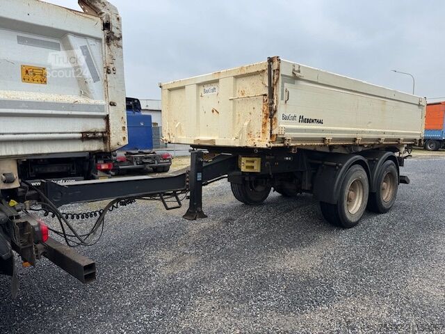 Dreiseitenkipper Anhänger Hiebenthal TKB 18 to Tandem 3 S. Öl Luft BPW 5m