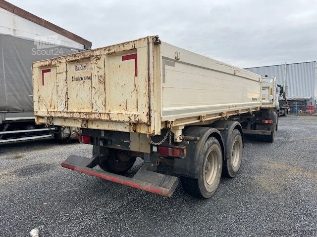 Dreiseitenkipper Anhänger Hiebenthal TKB 18 to Tandem 3 S. Öl Luft BPW 5m