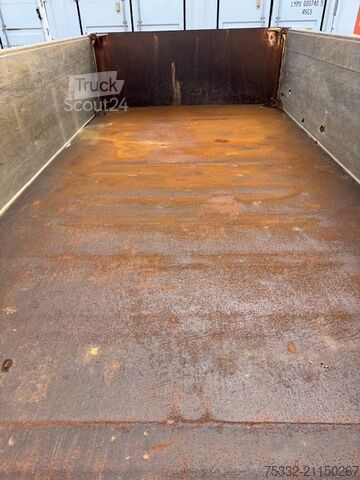 Three-way tipper trailer Hiebenthal TKB 18 to Tandem 3 S. Öl Luft BPW 5m