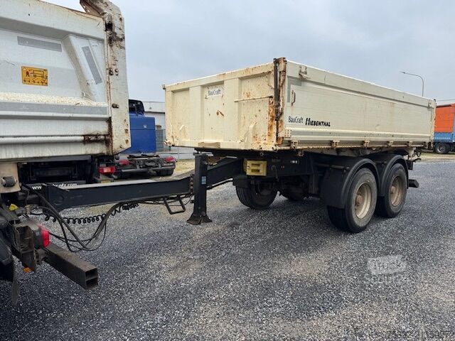 Kippanhänger Hiebenthal TKB 18 to Tandem 3 S. Öl Luft BPW 5m