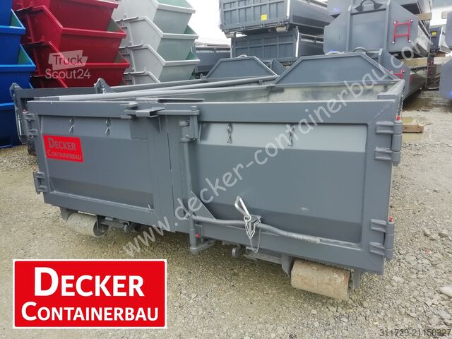 Roll-off container Decker Containerbau Abrollcontainer, Bayernbox, Flügeltüre