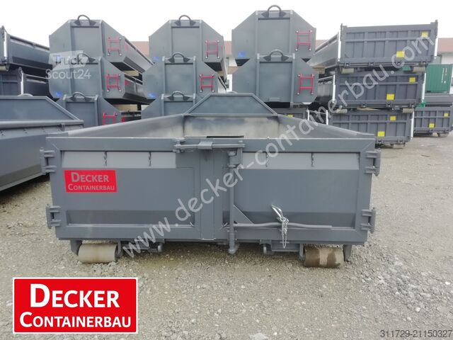Roll-off container Decker Containerbau Abrollcontainer, Bayernbox, Flügeltüre