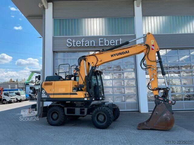 Колесный экскаватор Hyundai HW 180 / 6.102h / Tieflöffel / OQ70/55 / Klima