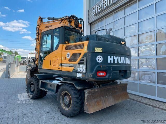 Колесный экскаватор Hyundai HW 180 / 6.102h / Tieflöffel / OQ70/55 / Klima