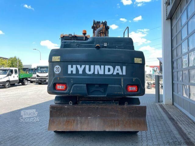 Колесный экскаватор Hyundai HW 180 / 6.102h / Tieflöffel / OQ70/55 / Klima