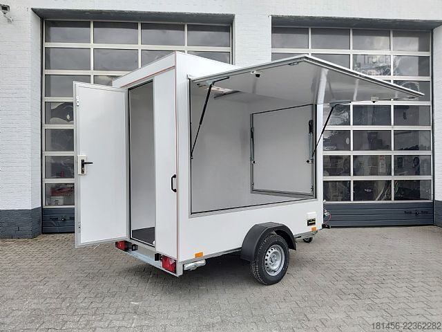 Ρυμουλκούμενο πωλήσεων trailershop Event Trailer Infostand 2 Klappen 230Volt Licht