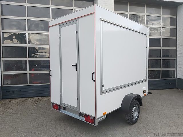 Ρυμουλκούμενο πωλήσεων trailershop Event Trailer Infostand 2 Klappen 230Volt Licht
