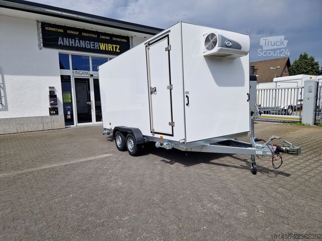 Verkaufsanhänger trailershop Kühlanhänger für Lebensmittel mit Seitentür mobiles Kühlhaus Neu und direkt verfügbar