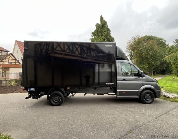 Transporter mit Koffer VOLKSWAGEN CRAFTER XXL KOFFER LBW KAMERA NAVI KLIMA 1.HAND