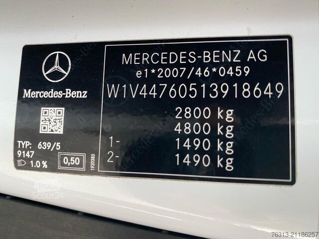 Kassevogn Mercedes-Benz Vito 116 Kasten Extralang 4M Autom*Klima*AHK*SHZ