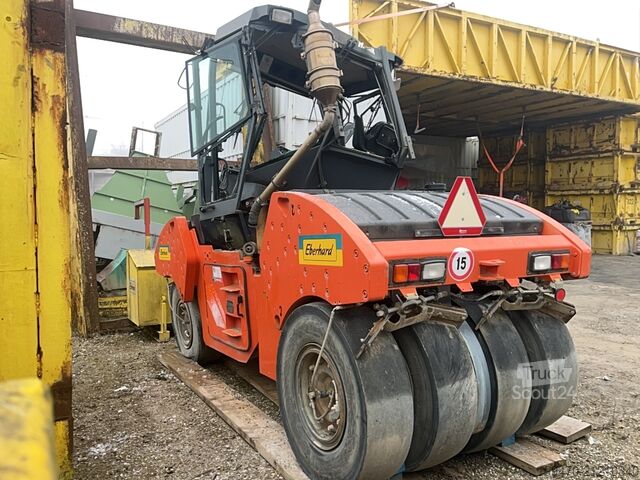 Outro rolo Hamm HD150TT PNEUMATIC 8 WHEEL COMPACTOR (accident unit - for parts only)