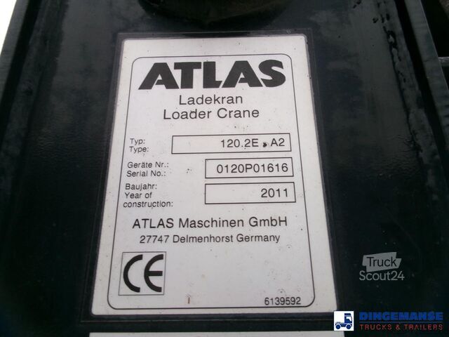 Φορτηγό γερανού Iveco Stralis 310 EEV 6x2 RHD + Atlas 120.2E