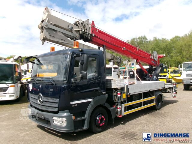 Kranbil Mercedes Atego 816 4x2 Bocker AK 32/1500 SPS crane