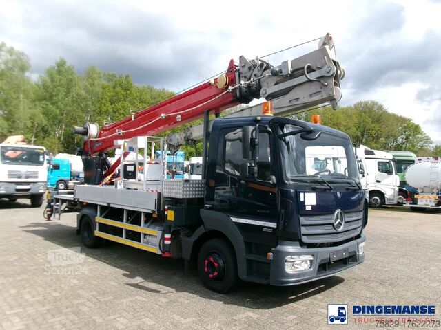 Kranbil Mercedes Atego 816 4x2 Bocker AK 32/1500 SPS crane
