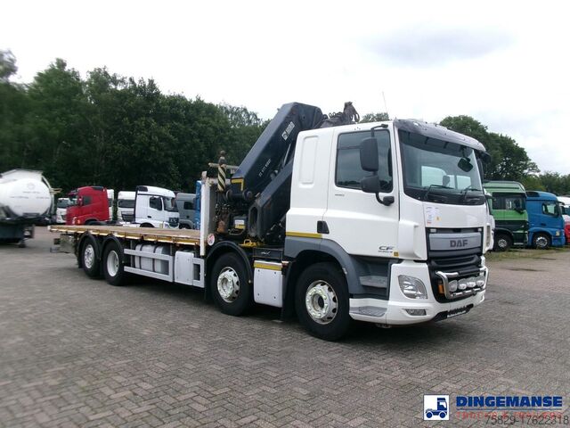 Kranwagen DAF CF 440 8x2 RHD + Hiab XS 477 E-6 HiDuo