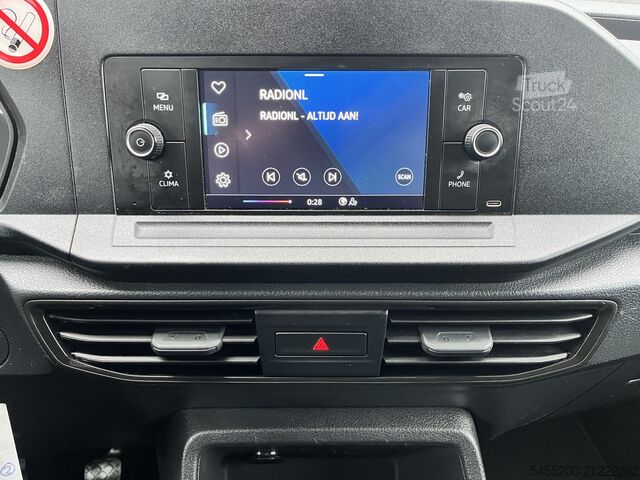 High-roof van Volkswagen Caddy Cargo 2.0 TDI Airco Cruise controle Trekh...