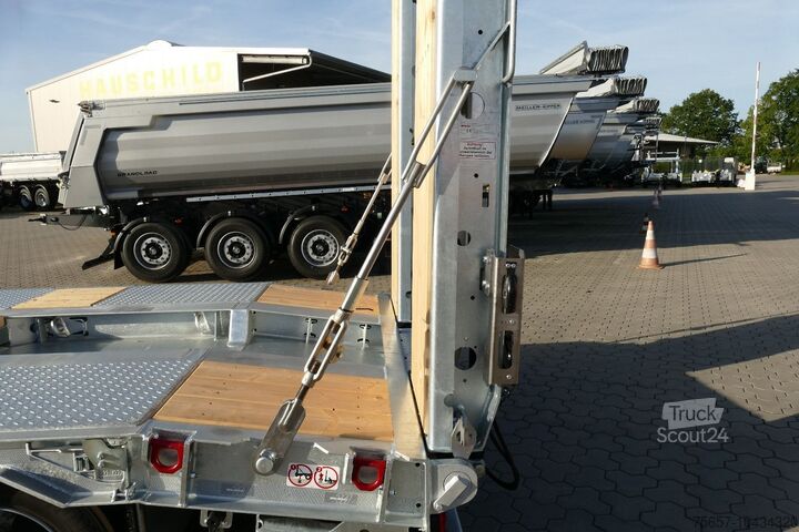 Remolque de plataforma baja MÜLLER-MITTELTAL T3 Profi 30,0 Neu, Baggerstiel, Luftfed.