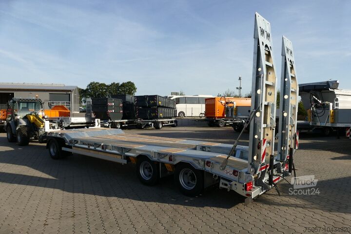 Remolque de plataforma baja MÜLLER-MITTELTAL T3 Profi 30,0 Neu, Baggerstiel, Luftfed.